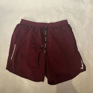Nike Maroon Athletic Shorts